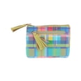 thumbnail image 2 of Buxton  Madras Vegan Leather Large ID Coin Case (Women), 2 of 7