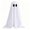 A, variant on Gumesh 2Pcs Halloween Decorations,Spooky Ghosts with Lights,Scary Ghost for Halloween Decor Indoor Party Home Table Room Kitchen and Fireplace Decor