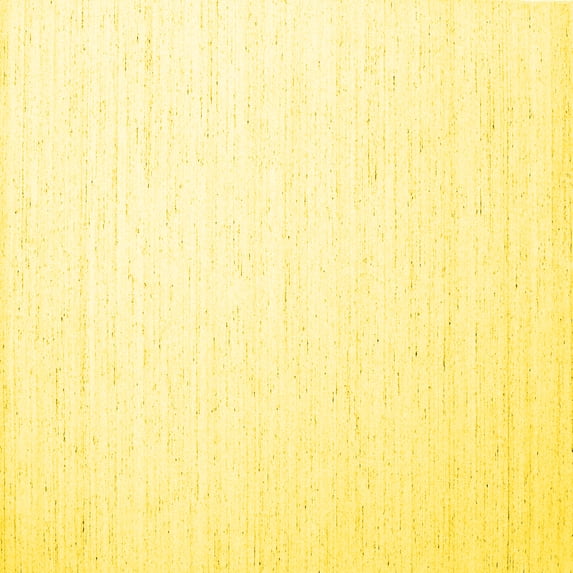 Ahgly Company Machine Washable Indoor Square Solid Yellow Modern Area Rugs, 3' Square