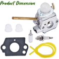 thumbnail image 5 of EPOTOOR UT-08520 Carburetor 308028007 Replacement for Homelite UT-08921 UT-08550 UT-08951 26CC Blower, 5 of 5