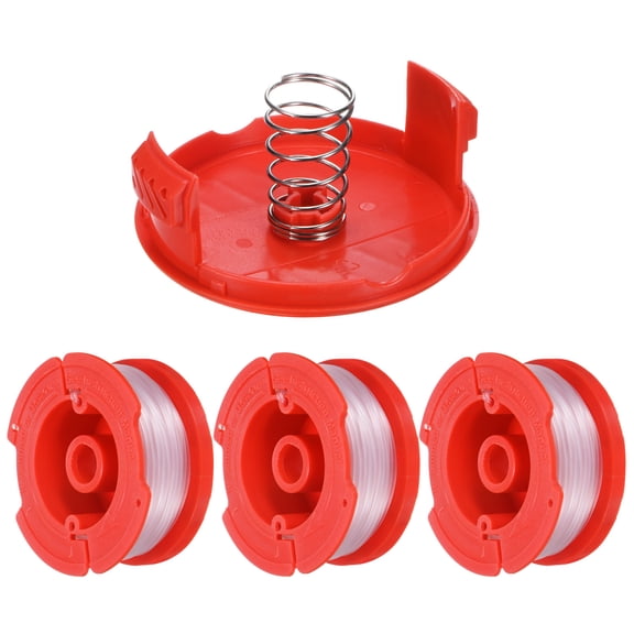 Uxcell 5-Pack String Trimmer Replacement Spool CMZST065 30ft 0.065 Inch Nylon Weed Eater String Replacement