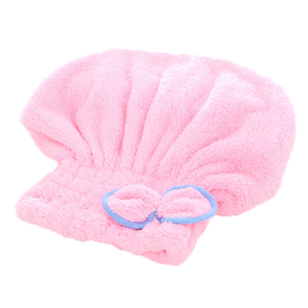 Quick-drying Hair Drying Hat Head Wrap Cap Bathing Super Absorbent Shower Cap 