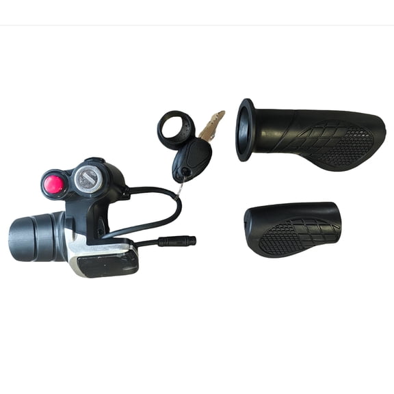 Bodywel T16pro Electric Bike Accessories, with Dashboard Ignition Lock, Key, Handlebar Grips