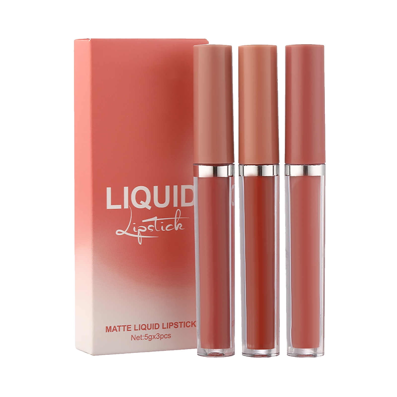 ASEIDFNSA Lip Kits Wet And Wild Lipstick Makeup 3 Color Mattes Lip Glaze Set Mattes Waterproof