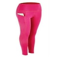 thumbnail image 1 of Collants de Compression pour Femmes Pantalons de Yoga de Sport Couche de Base Pantalons Longs de Course avec Poche, 1 of 3