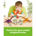 thumbnail image 6 of Coogam Dinosaur Building Block Set, Wooden Snap-Connection Dinosaur Builders, STEM Take Apart Dino Playset, Fine Motor Skill Educational Learning Toy for 3 4 5 Years Old, 6 of 6