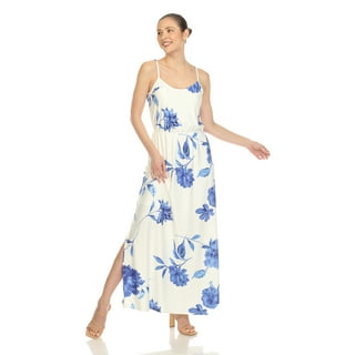 White Mark Women's Shay Fit & Flare Dress - Walmart.com