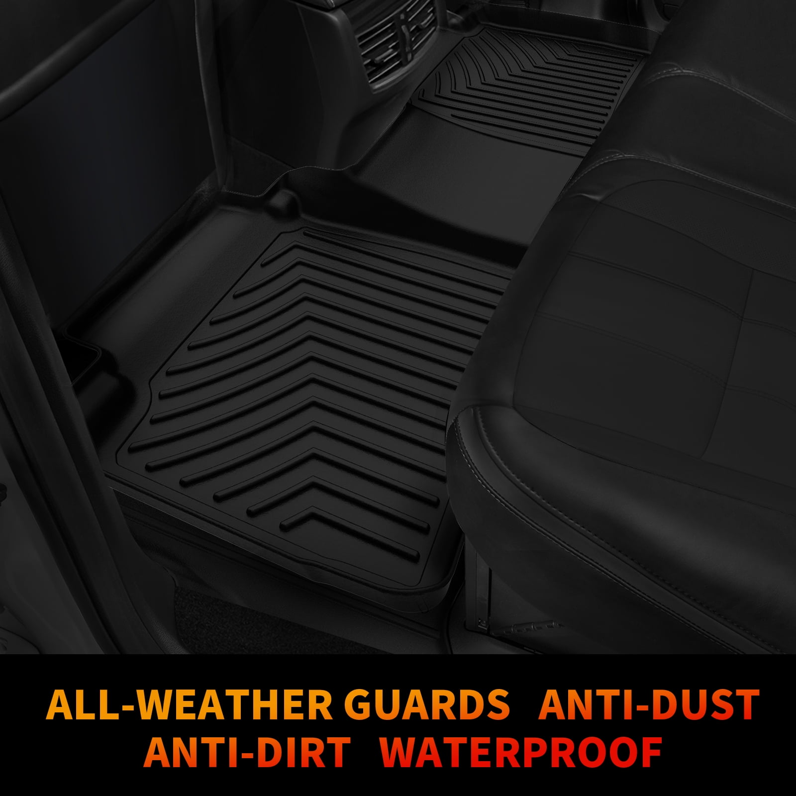 RVNI Floor Mats for 2007 2008 2009 2010 2011 Toyota Camry 3D Molded TPE Rubber Carpet