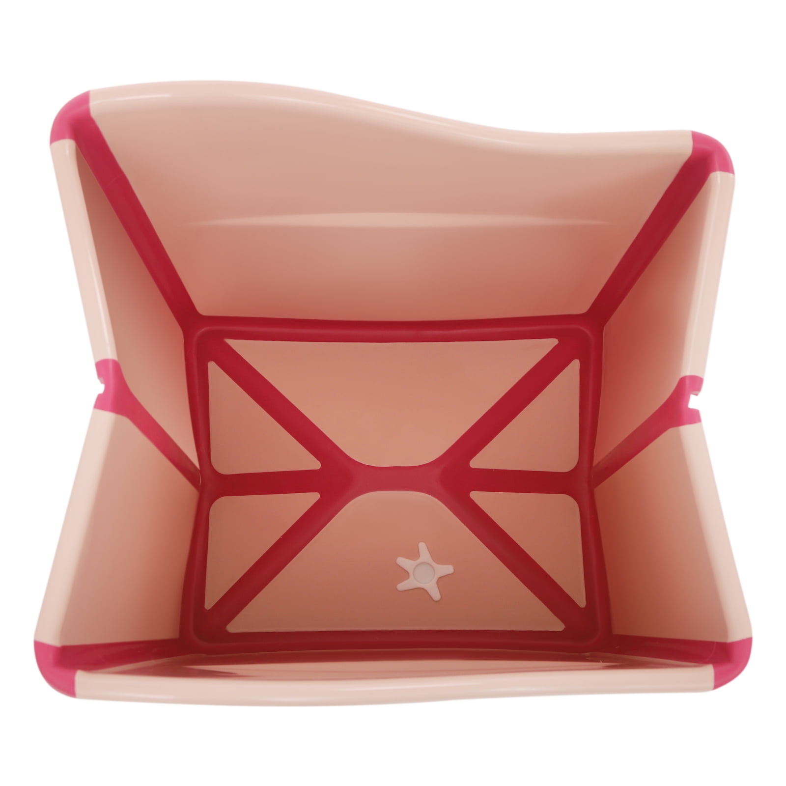 Folding Bathtub for Kids, Eco-friendly PP and TPE Materials, Non-slip, Portable,Convenient and Space-saving Bath Solution