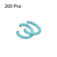 thumbnail image 3 of Unique Bargains Open Jump Rings, 10mm Colorful O-ring Connectors for DIY Crafts Jewelry Making, Carbon Steel, Sky Blue, 200Pack, 3 of 5