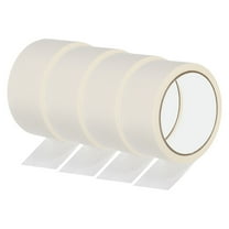 Uxcell Painters Tape, 4 Roll 22 Yard x 1.8 Inch Multi-Surface Adhesive No Residue Masking Master Tape, Beige