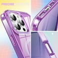 thumbnail image 6 of Clear Case for iPhone 11 Pro Max with Hand Strap, Compatible with Mag-Safe iPhone 11 Pro Max Cover, Shockproof Anti-Yellow TPU Bumper Protective Phone Case for Apple iPhone 11 Pro Max,Darkpurple, 6 of 8