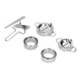 thumbnail image 2 of Sonew Dumpling Maker Press Set, Easy To Clean Dumpling Mould Dumpling Molds For Kitchen For Restaurant For Party, 2 of 8