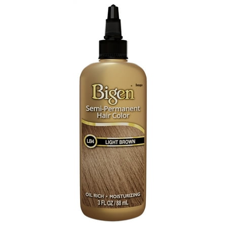Bigen Semi-Permanent Haircolor #Lb4 Light Brown 3oz (Pack of 3)