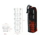 thumbnail image 3 of Caja de condimentos portátil de 5 uds., de botellas de especias de 40ml con bolsa de almacenamiento de malla, contenedor de almacenamiento trans Cola Estante de condimentos, 3 of 8