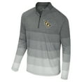 thumbnail image 2 of Men's Colosseum  Gray UCF Knights AI Striped Mesh Quarter-Zip Raglan Windshirt, 2 of 3
