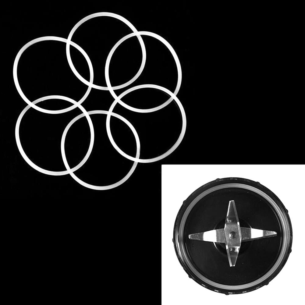 Ccdes 8Pcs Blender Seal Ring Gasket Replacement Accessories Parts Fit for Magic Bullet 250W, Blender Gasket Replacement, Blender Gasket