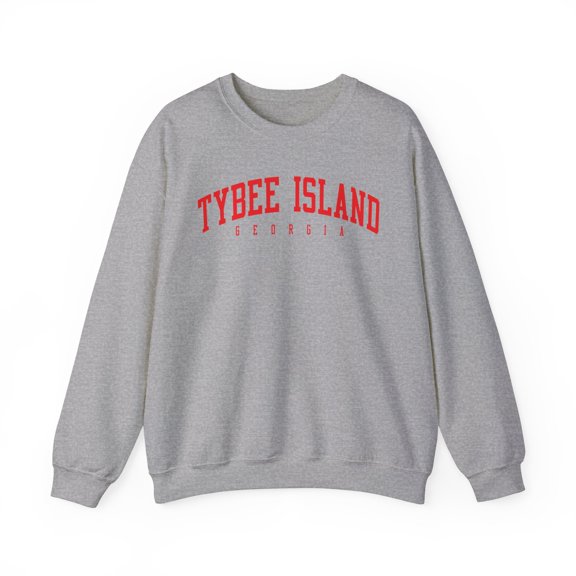 Tybee Island Georgia Sweatshirt Gifts Crew Neck Shirt Long Sleeve Unisex
