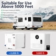 thumbnail image 6 of Accreate Instant RV Water Heater, Propane-Powered 12V DC with Remote Controller, 15x15 in Door & Front Outlet, 6 of 8