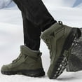 thumbnail image 6 of Tvtaop Men's Snow Boots Fashionable High Cut Cold Resistant Warm Snow Sports Shoes, 6 of 7
