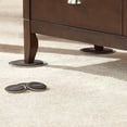 thumbnail image 3 of Super Sliders 3 1/2" & 7" Round Reusable Furniture Sliders for Carpet - Effortless Moving and Surface Protection, Beige (8 Pack), 3 of 8