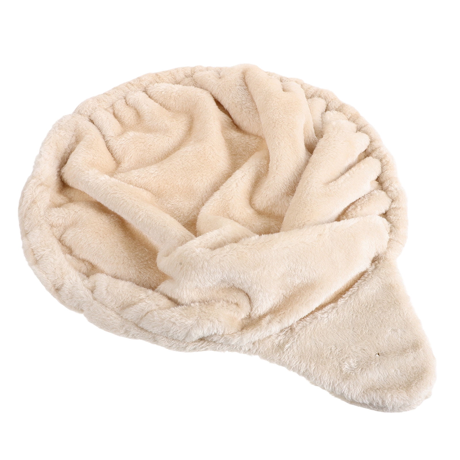HEANUJJ Soft Brown Plush Cat Tree Hammock Attachment Deep Basket Lounger for Kittens and Small Cats