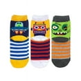 thumbnail image 4 of Jefferies Socks Boys Fashion Stripe Robot Zombie Pirate Pattern Crew Socks 9 Pair Pack, 4 of 5