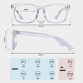 thumbnail image 3 of Gafas bloqueadoras de luz azul gafas para computadora lectura juegos televisión teléfonos personas adultas, 3 of 5