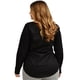 thumbnail image 3 of Blusa camisera entallada Roman Fashion/Tallas Extras, 9512 (Negro) negro 36 Roman Fashion BL-RF-9512-NEGRO-ALL, 3 of 6
