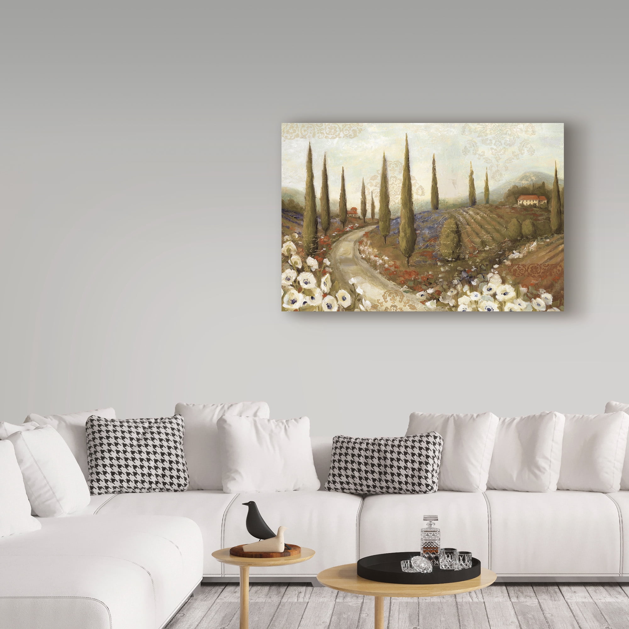 Trademark Fine Art 'Tuscany Fields I' Canvas Art by Lisa Audit