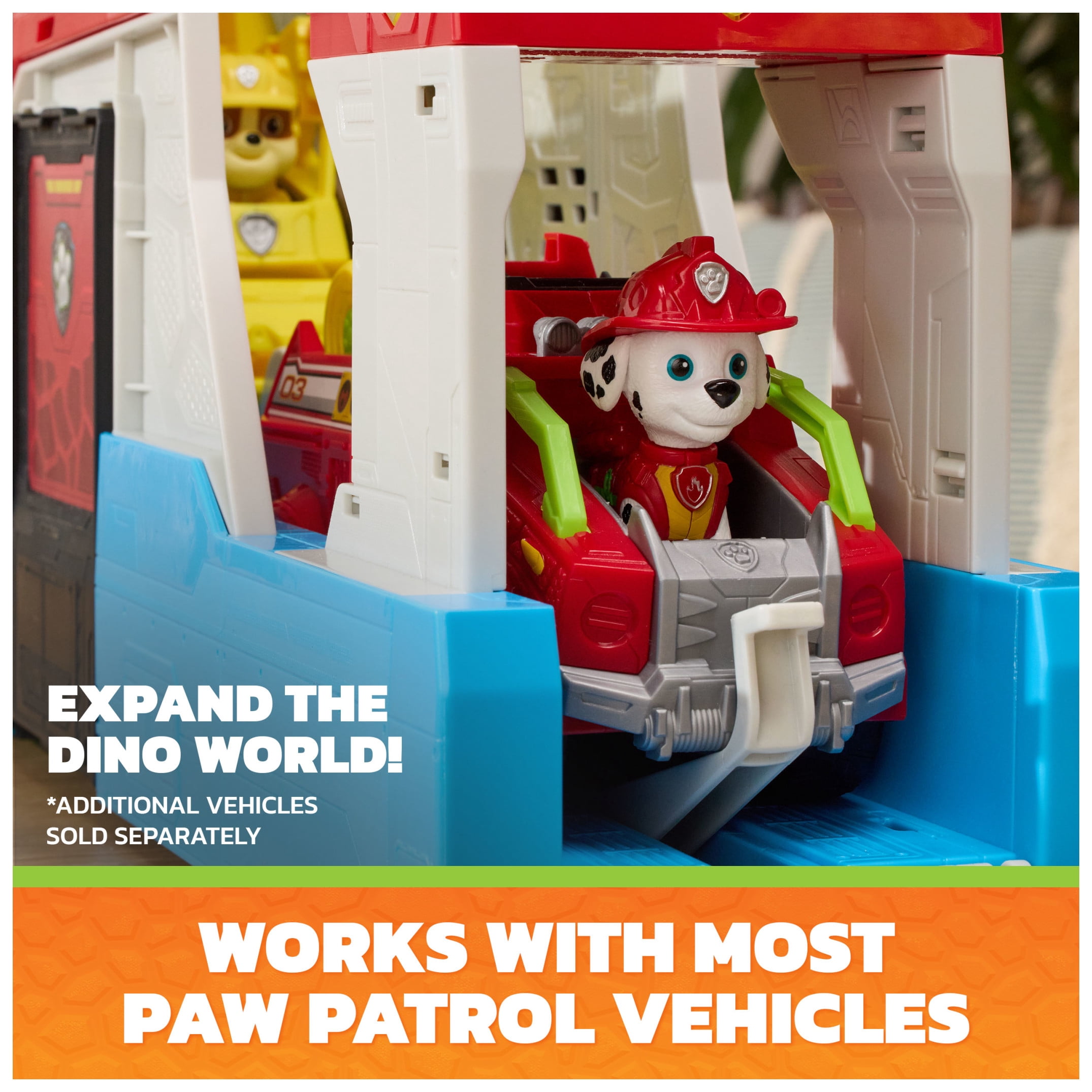 PAW Patrol: The Dino Movie Dino Mobile Headquarters, Ages 3+