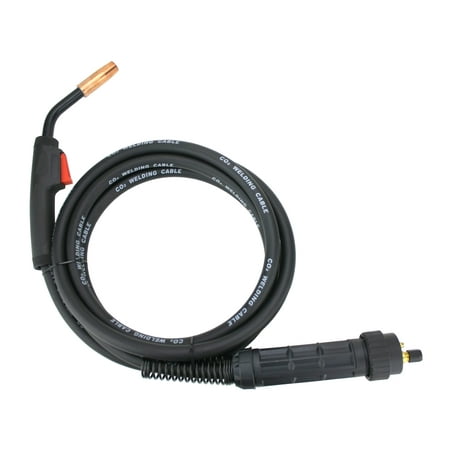 100 Amp MIG Gun Torch with Euro Connector - 10 Feet Cable - Consumables compatible with
