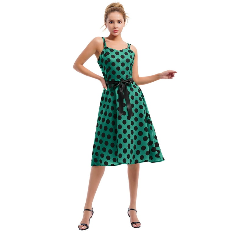 green one shoulder prom dress 1950s Green Floral Print Cotton Louis Estevez Dress – Shrimpton Couture