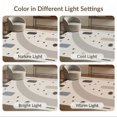 thumbnail image 4 of ODIKA 2'x3' Beige Natural Sky Abstract Geometric Washable Accent Rug Contemporary Curved Lines Dots Rectangles for Bedroom, Nursery, RV, Pet Friendly, Bedside Mat, 4 of 4
