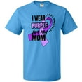thumbnail image 3 of Inktastic I Wear Purple for My Mom Lupus Awareness T-Shirt, 3 of 5