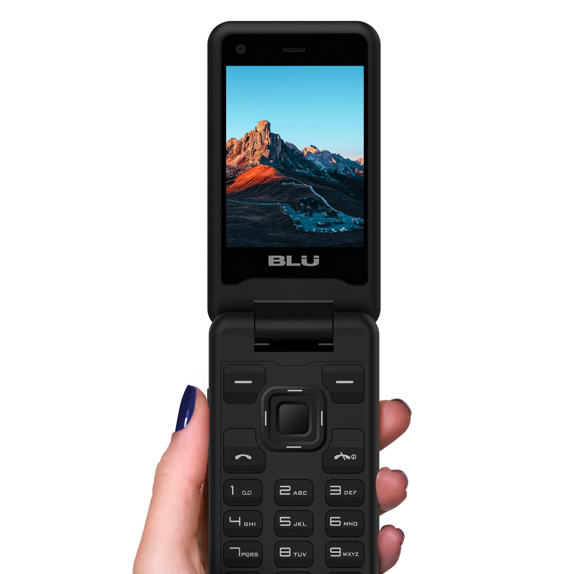 Restored BLU Tank Flip T0100U 2.8" Display 2022 GSM Unlocked 4G LTE Flip Phone (Bronze) (Refurbished)