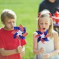thumbnail image 6 of 30 Pack Pinwheels Patriotic Decorations, American Flag on Stick Wind Spinners with Stake for Independence Day, Memorial Day Julys of 4th Party Supplies, 6 of 6