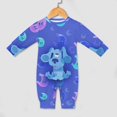 thumbnail image 4 of Blue'S Clues Baby Onesie Romper Footless Infant Long Sleeve Jumpsuit for Boys Girls, 4 of 8
