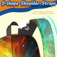 thumbnail image 5 of Colorful Starry Sky and Universe 17" School Backpacks for Teens,Waterproof Oxford Fabric,S-Shape Padded Straps for School,Travel,Hiking,Camping, 5 of 6