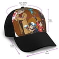 thumbnail image 3 of Gravity Falls Baseball Cap Adjustable Unisex Dad Hat Men Women Printed Trucker Hats, 3 of 5