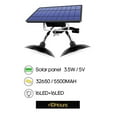 thumbnail image 3 of Amdohai 2 Headed Hanging Solar Powered LEDs Shed Light Pendants Lamp Indoor, 3 of 9