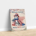 thumbnail image 3 of Democratic American Shorthair Cat Making Meow Count Election 2024 Vertical Matte Canvas Poster Cat Lover Kitten Owner Gifts Wall Art Home Decor - 01001, 3 of 5