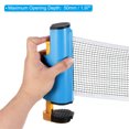 thumbnail image 4 of Uxcell jusqu'à 2 Pouces Filet de Ping-Pong Rétractable Filet de Tennis de Table Portable et Poteau de Remplacement avec Boîte de Rangement, Bleu Jaune, 4 of 6