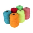 thumbnail image 3 of Carpet Yarn,6 Rolls Tufting Yarn Tufting Yarn Rug Making Yarn Built to Last, 3 of 9