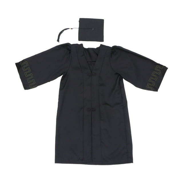 KAKOWELY Ensemble de Robe de Bachelor pour Femmes Adultes, Robe de Collation des Grades avec Écharpe et Pompon - Taille P37.4"X13.78"X0.39 Pouces