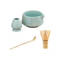 thumbnail image 4 of Juego de té matcha Batidor de bambú para matcha y soporte Cuenco de para matcha Juego de utensilios para matcha Cian, 4 of 9