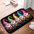 thumbnail image 5 of 1pc Dwarfs Playing Drums Absorbent Non-Slip Bathroom Thickened Flannel Rug Decor,Soft,Quick Drying,Suitable For Indoor/outdoor Use,Bathrooms,Bedrooms,Kitchens,Terrace,Laundry Rooms,16"x24", 5 of 9