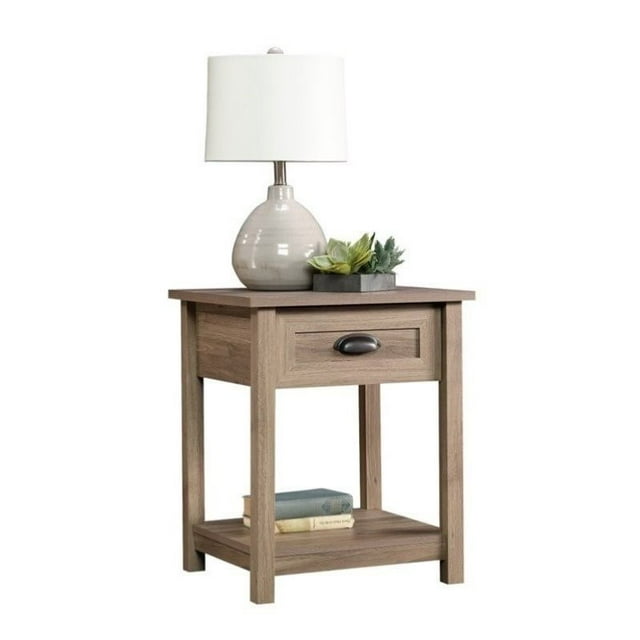 Pemberly Row Table d'Appoint en Chêne Salé