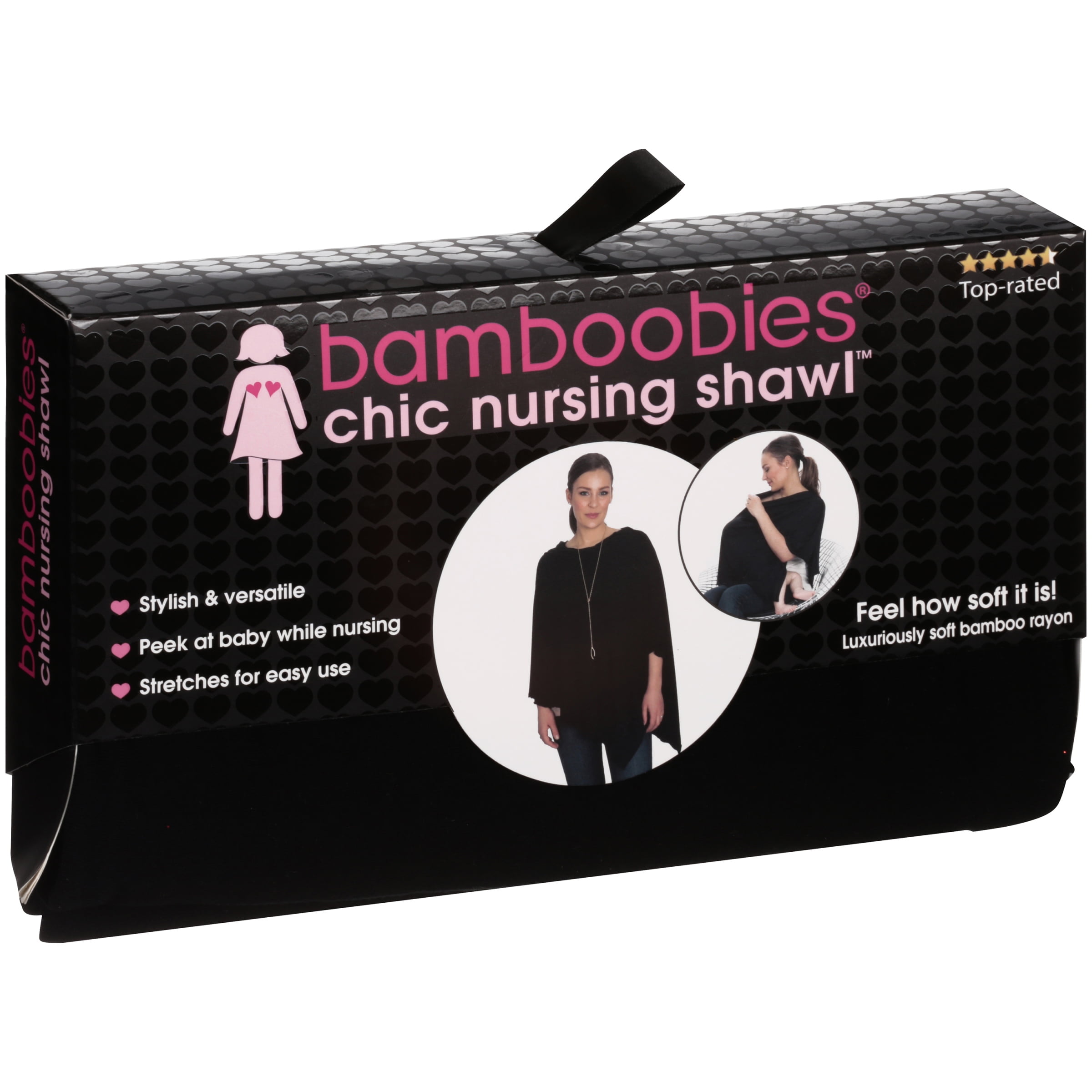 bamboobies chic nursing shawl