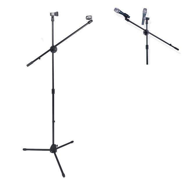 Soporte de Micrófono ANGGREK Estructura Metálica de Trípode para Programa de Música de Grabación de Estudio